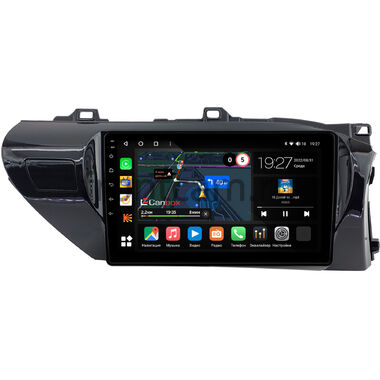 Toyota Hilux 8 (2015-2024) (руль справа) Canbox M-Line 4541-10-2080 на Android 10 (4G-SIM, 4/64, DSP, QLed) (для авто без магнитолы)