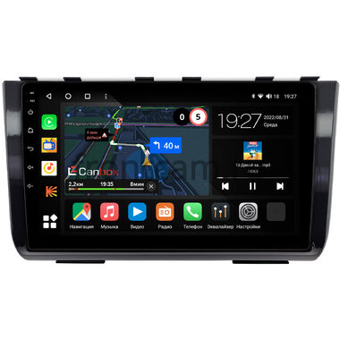 Hyundai Creta 2 (2021-2024) (черная, глянцевая) Canbox M-Line 4541-10-2524 на Android 10 (4G-SIM, 4/64, DSP, QLed)