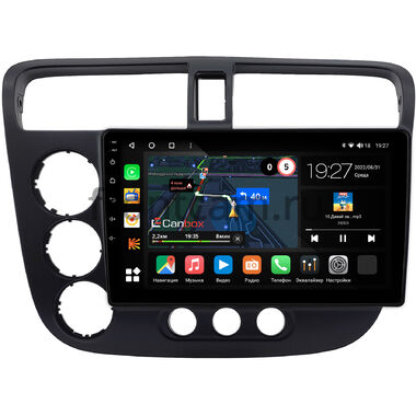 Honda Civic 7 (2000-2006) (с климат-контролем, левый руль) Canbox M-Line 4542-9-0174 на Android 10 (4G-SIM, 4/64, DSP, QLed)