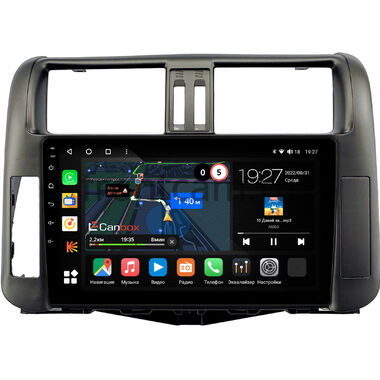 Toyota Land Cruiser Prado 150 2009-2013 (для авто с усилителем) Canbox M-Line 4542-9005 на Android 10 (4G-SIM, 4/64, DSP, QLed)