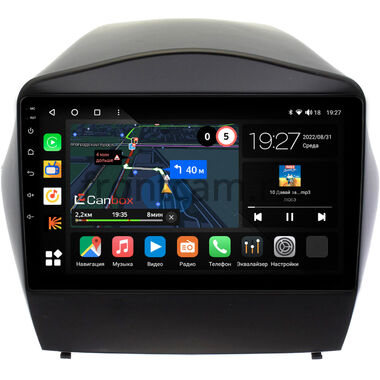 Hyundai ix35, Tucson 2 2009-2015 (для авто без камеры) Canbox M-Line 4542-9088 на Android 10 (4G-SIM, 4/64, DSP, QLed)