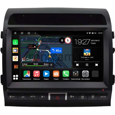 Toyota Land Cruiser 200 2010-2012 (Тип A, матовая) Canbox M-Line 4543-10-0236 на Android 10 (4G-SIM, 2/32, DSP, QLed)