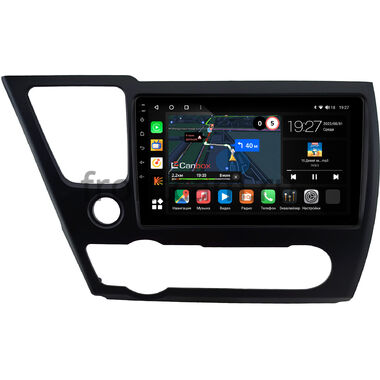 Honda Civic 9 4D 2013-2017 (матовая, левый руль, седан) Canbox M-Line 4544-9-0831 на Android 10 (4G-SIM, 2/32, DSP, QLed)