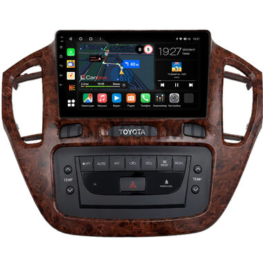 Toyota Highlander (U20), Kluger (XU20) 2000-2007 (орех) Canbox M-Line 4544-9-1562 на Android 10 (4G-SIM, 2/32, DSP, QLed)