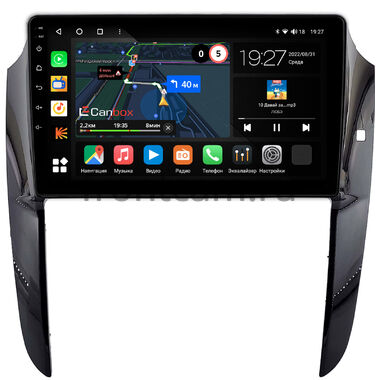 Toyota Ipsum (M20) 2001-2009 (Тип A, черная, глянцевая) Canbox M-Line 4544-9-2157 на Android 10 (4G-SIM, 2/32, DSP, QLed)
