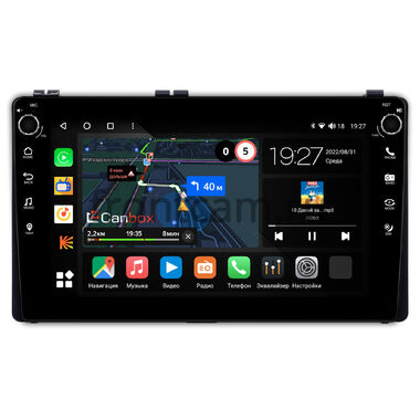 Toyota Corolla (E160, E170) 2015-2024 (230*130) Canbox M-Line 7801-9-0106 на Android 10 (4G-SIM, 2/32, DSP, IPS) С крутилками