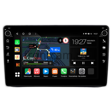 Kia Soul 2011-2014 (вместо бардачка, тип 1) Canbox M-Line 7801-9-0205 Android 10 (4G-SIM, 2/32, DSP, IPS) С крутилками