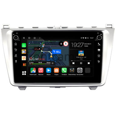 Mazda 6 (GH) (2007-2013) (серебро) Canbox M-Line 7801-9-0233 на Android 10 (4G-SIM, 2/32, DSP, IPS) С крутилками