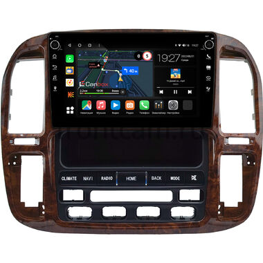 Lexus LX 470 1998-2002 (для авто с цвет. экраном) Canbox M-Line 7801-9-0441 на Android 10 (4G-SIM, 2/32, DSP, IPS) С крутилками
