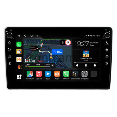 Hyundai Grand Starex, H1 2 2007-2015 (черная) Canbox M-Line 7801-9-0611 на Android 10 (4G-SIM, 2/32, DSP, IPS) С крутилками