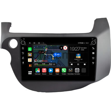 Honda Jazz 2 2008-2014 (левый руль) Canbox M-Line 7801-9-0754 на Android 10 (4G-SIM, 2/32, DSP, IPS) С крутилками