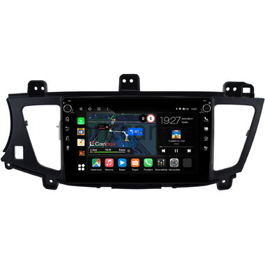 Kia Cadenza, K7 (VG) 2009-2012 (черная) Canbox M-Line 7801-9-0759 на Android 10 (4G-SIM, 2/32, DSP, IPS) С крутилками