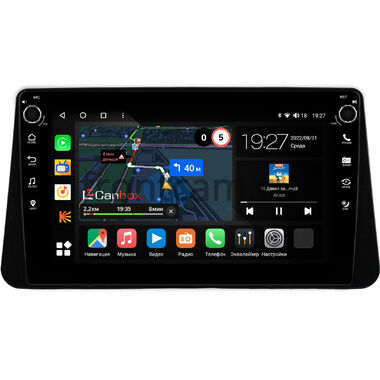 Nissan Micra (K14) 2017-2024, Kicks 2016-2026 Canbox M-Line 7801-9-0814 на Android 10 (4G-SIM, 2/32, DSP, IPS) С крутилками