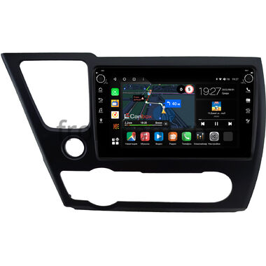 Honda Civic 9 4D 2013-2017 (матовая, левый руль, седан) Canbox M-Line 7801-9-0831 на Android 10 (4G-SIM, 2/32, DSP, IPS) С крутилками