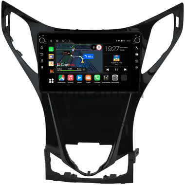 Hyundai Grandeur 5, Azera 2 2011-2016 (глянцевая) Canbox M-Line 7801-9-0837 на Android 10 (4G-SIM, 2/32, DSP, IPS) С крутилками