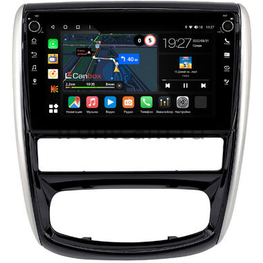 Renault Duster (2010-2015) (глянцевая) Canbox M-Line 7801-9-1346 на Android 10 (4G-SIM, 2/32, DSP, IPS) С крутилками