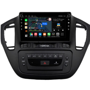 Toyota Highlander (U20), Kluger (XU20) 2000-2007 (черная) Canbox M-Line 7801-9-1561 на Android 10 (4G-SIM, 2/32, DSP, IPS) С крутилками