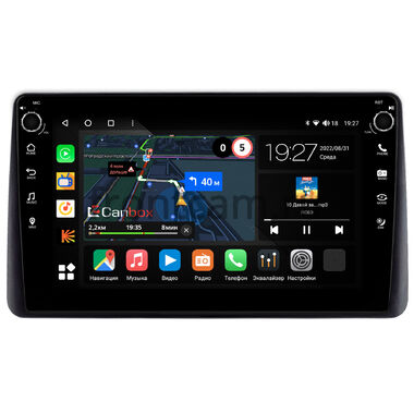 Kia Soul 2011-2014 (вместо бардачка, тип 2) Canbox M-Line 7801-9-1886 на Android 10 (4G-SIM, 2/32, DSP, IPS) С крутилками