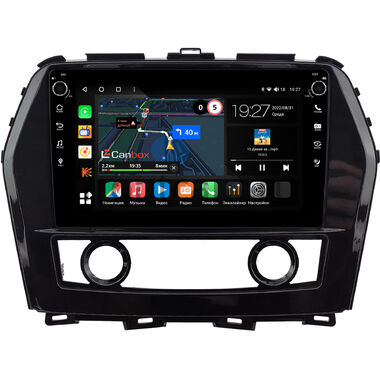 Nissan Maxima 8 (A36) (2015-2024) (глянцевая) Canbox M-Line 7805-10-0059 на Android 10 (4G-SIM, 2/32, DSP, QLed) С крутилками