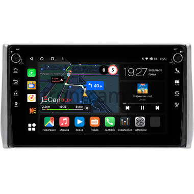 Toyota RAV4 5 (XA50) 2018-2024 (правый руль) Canbox M-Line 7805-10-0341 на Android 10 (4G-SIM, 2/32, DSP, QLed) С крутилками