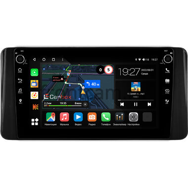 Volkswagen Polo 6 2020-2022 Canbox M-Line 7805-10-1400 на Android 10 (4G-SIM, 2/32, DSP, QLed) С крутилками