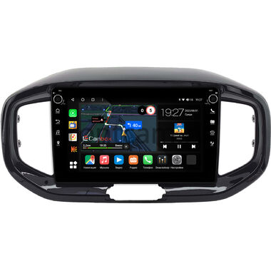 Kia KX1 (2018-2024) (глянцевая) Canbox M-Line 7805-10-1460 на Android 10 (4G-SIM, 2/32, DSP, QLed) С крутилками