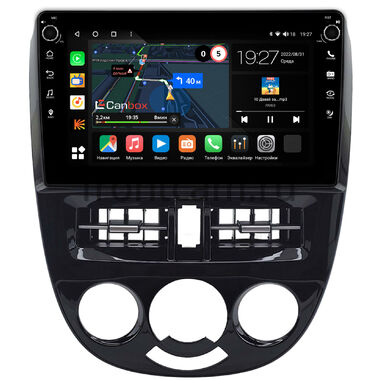Chevrolet Lacetti 2004-2013 (Тип 2, черная, глянцевая, седан без климат-контроля) Canbox M-Line 7805-10-2282 на Android 10 (4G-SIM, 2/32, DSP, QLed) С крутилками