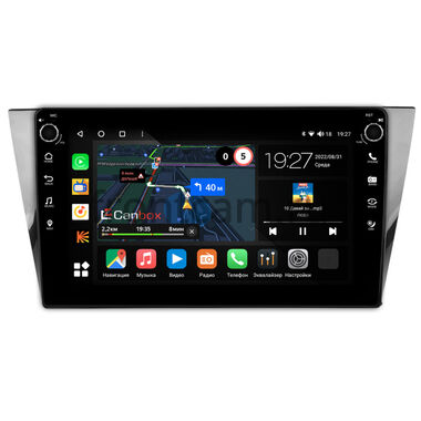 Volkswagen Bora 3 2016-2022 Canbox M-Line 7805-10-2590 на Android 10 (4G-SIM, 2/32, DSP, QLed) С крутилками