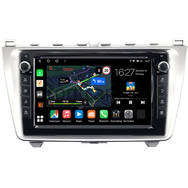 Mazda 6 (GH) (2007-2013) (серебро) Canbox M-Line 7821-9-0233 на Android 10 (4G-SIM, 2/32, DSP, IPS) С крутилками