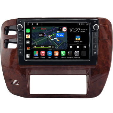Nissan Patrol (Y61) 1997-2004 (цвет дерево) Canbox M-Line 7821-9-0333 на Android 10 (4G-SIM, 2/32, DSP, IPS) С крутилками