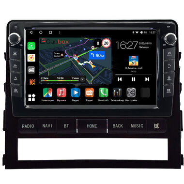 Toyota Land Cruiser 200 2015-2021 (для авто без надписи JBL Synthesis) Canbox M-Line 7821-9-0445 на Android 10 (4G-SIM, 2/32, DSP, IPS) С крутилками