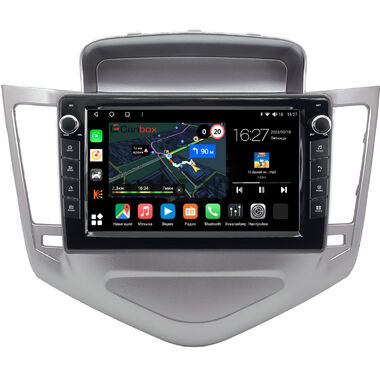 Chevrolet Cruze 2008-2012 (серебро) Canbox M-Line 7821-9-1284 на Android 10 (4G-SIM, 2/32, DSP, IPS) С крутилками