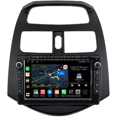 Chevrolet Spark (2009-2016), Spark 3 (M300) (2020-2024) (матовая) Canbox M-Line 7821-9-180 Android 10 (4G-SIM, 2/32, DSP, IPS) С крутилками