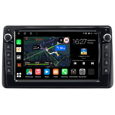 Kia Soul 2011-2014 (вместо бардачка, тип 2) Canbox M-Line 7821-9-1886 на Android 10 (4G-SIM, 2/32, DSP, IPS) С крутилками