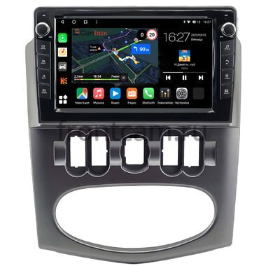 Renault Logan 2009-2015 (серая, Тип 2) Canbox M-Line 7821-9-1958 на Android 10 (4G-SIM, 2/32, DSP, IPS) С крутилками