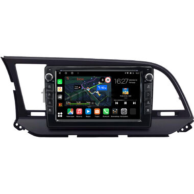 Hyundai Elantra 6 (AD) 2015-2019 (для авто с камерой) Canbox M-Line 7821-9021 на Android 10 (4G-SIM, 2/32, DSP, IPS) С крутилками