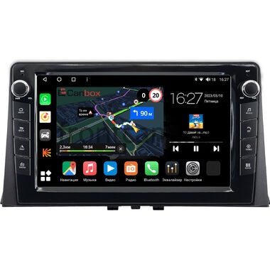 Toyota ProAce City (2019-2024) Canbox M-Line 7825-10-0023 на Android 10 (4G-SIM, 2/32, DSP, QLed) С крутилками