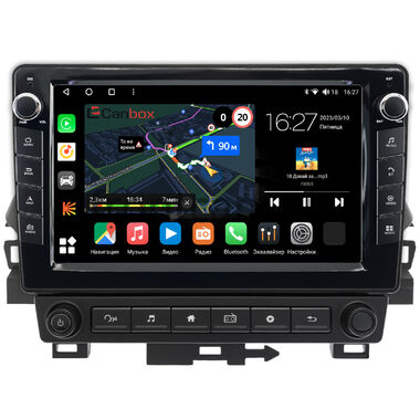 Mitsubishi Eclipse Cross 2017-2026 (взамен магнитолы с крутилками) Canbox M-Line 7825-10-0285 на Android 10 (4G-SIM, 2/32, DSP, QLed) С крутилками