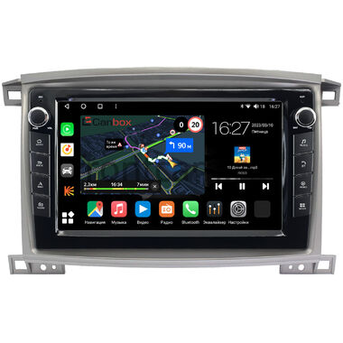 Toyota Land Cruiser 100 2002-2007 (для авто с монитором) Canbox M-Line 7825-10-1181 на Android 10 (4G-SIM, 2/32, DSP, QLed) С крутилками