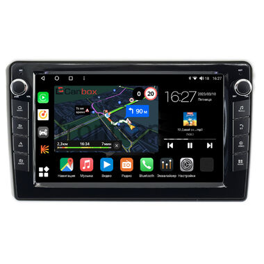 Mitsubishi Outlander 2002-2009 (левый руль) Canbox M-Line 7825-10-1207 на Android 10 (4G-SIM, 2/32, DSP, QLed) С крутилками
