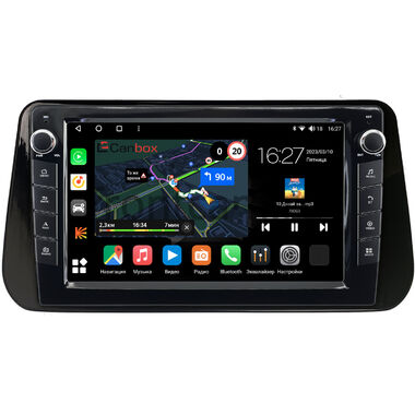 Hyundai Santa Fe 4 2020-2023 Canbox M-Line 7825-10-1309 на Android 10 (4G-SIM, 2/32, DSP, QLed) С крутилками