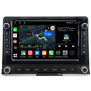 Mitsubishi L200 6 2023-2026 (для авто без монитора) Canbox M-Line 7825-10-1355 на Android 10 (4G-SIM, 2/32, DSP, QLed) С крутилками