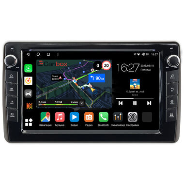 Toyota Highlander (U70) 2019-2024 Canbox M-Line 7825-10-1440 на Android 10 (4G-SIM, 2/32, DSP, QLed) С крутилками