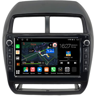 Mitsubishi ASX, Outlander Sport, RVR 3 (2016-2024) Canbox M-Line 7825-10-1530 на Android 10 (4G-SIM, 2/32, DSP, QLed) С крутилками