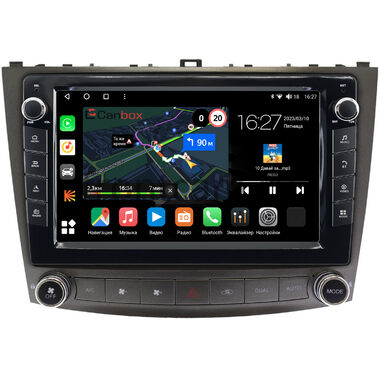 Lexus IS 2 2005-2012 Canbox M-Line 7825-10-250 на Android 10 (4G-SIM, 2/32, DSP, QLed) С крутилками
