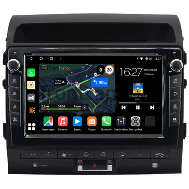 Toyota Land Cruiser 200 2007-2009 (Тип С, canbus LZ) Canbox M-Line 7825-10-2570 на Android 10 (4G-SIM, 2/32, DSP, QLed) С крутилками