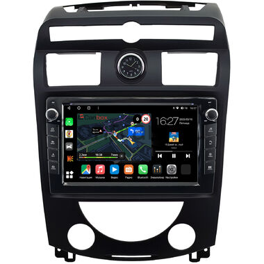 SsangYong Rexton 2 2006-2012 (с часами) Canbox M-Line 7825-10-3540 на Android 10 (4G-SIM, 2/32, DSP, QLed) С крутилками