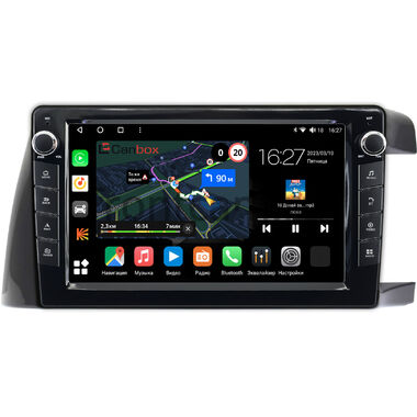 Toyota Wish 2003-2009 (Тип 2) Canbox M-Line 7825-10-TO383T на Android 10 (4G-SIM, 2/32, DSP, QLed) С крутилками