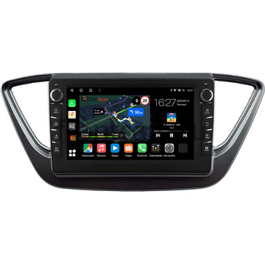 Hyundai Grandeur 6 2016-2019 (серая) Canbox M-Line 7831-9-0338 на Android 10 (4G-SIM, 2/32, DSP, IPS) С крутилками