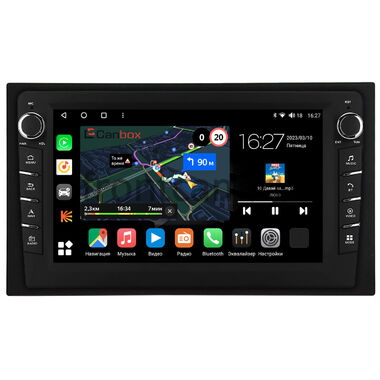 Mercedes-Benz Actros 2011-2026 Canbox M-Line 7831-9-0596 на Android 10 (4G-SIM, 2/32, DSP, IPS) С крутилками
